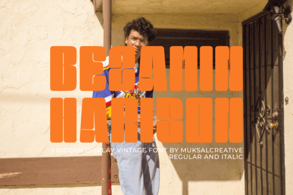 Bezamin Harison: Your Go-To Vintage Display Font