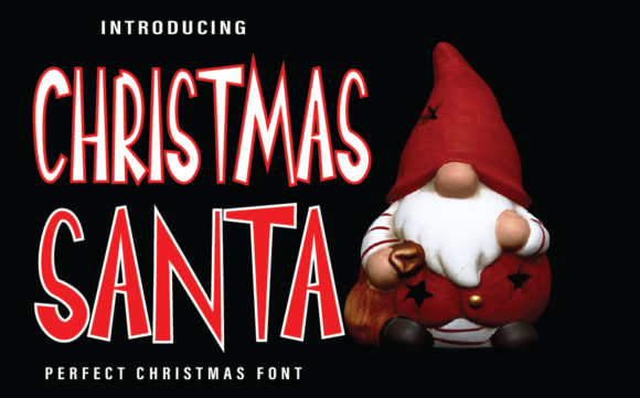 Christmas Santa Font: A Joyful Touch for Festive Designs