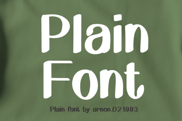 Discovering the Simple Charm of the Plain Font