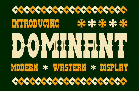 Dominant: The Retro-Whimsical Display Font for Magical Branding