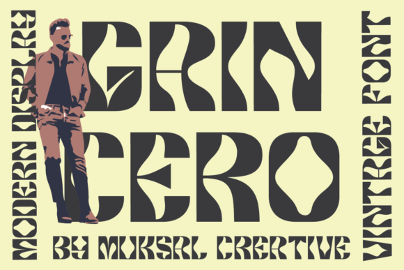 Gaincero: The Modern Display Font for Bold Branding