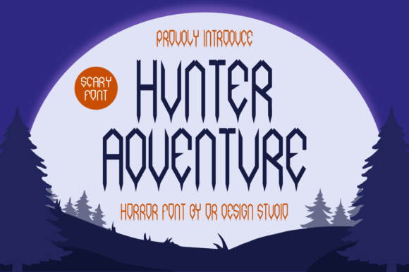 Hunter Adventure: A Modern Typeface with Whimsical Charm