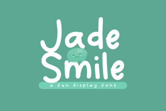 Jade Smile: A Playful Display Font for Creative Projects