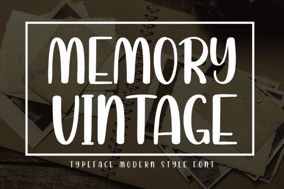 Memory Vintage: A Sweet Font for Charming Designs