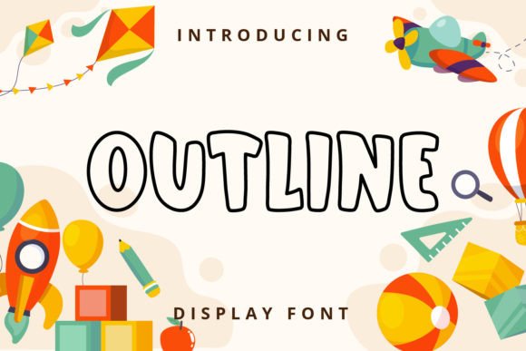 Outline: The Quirky Display Font for Playful Brands