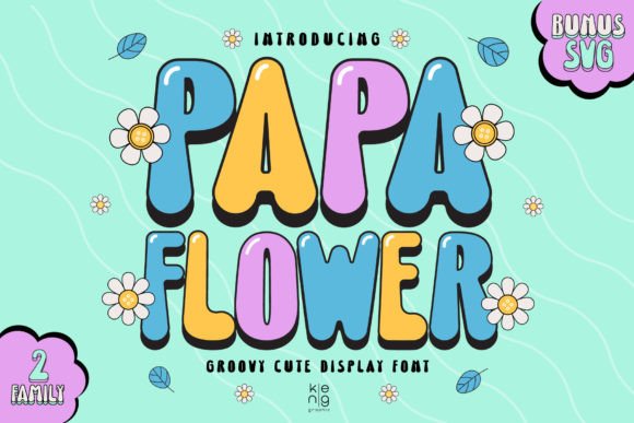 Papa Flower: Instant Recognition for Bold Design