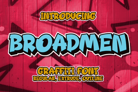 Unleash Urban Vibe with the Broadmen Display Font